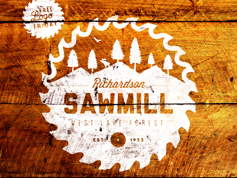 Free Logo Friday – Sawmill – IAN BARNARD